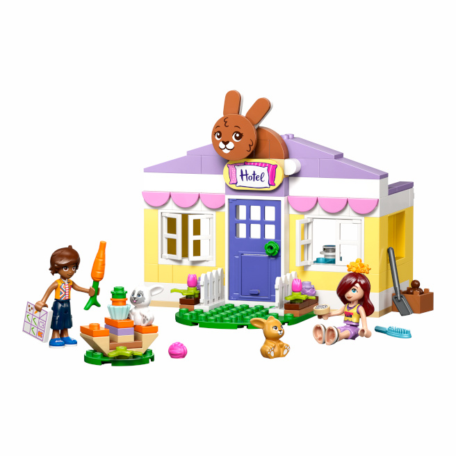 LEGO FRIENDS HOTEL PENTRU IEPURASI IN ORASUL HEARTLAKE, 42679