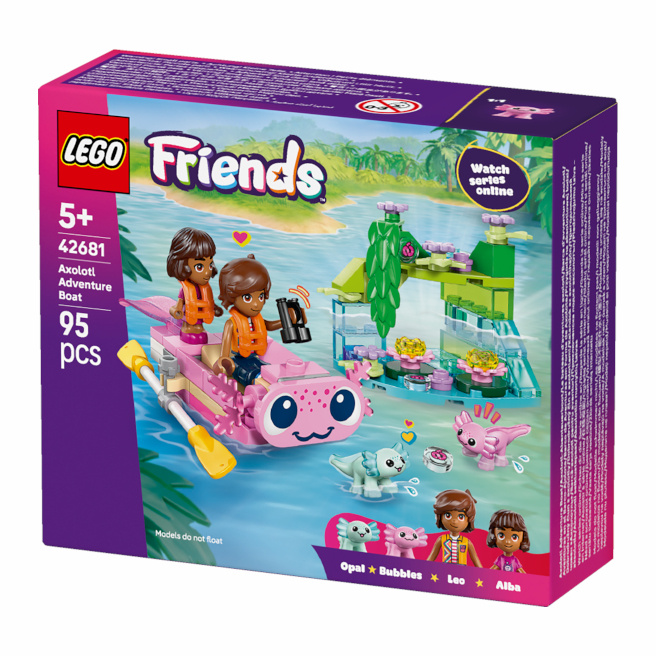 LEGO Friends Приключенческий катер Аксолотль, 42681