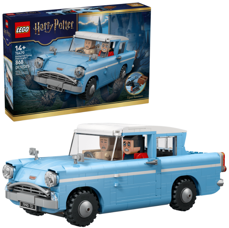 LEGO HARRY POTTER FORD ANGLIA ZBURTOR FERMECAT, 76470