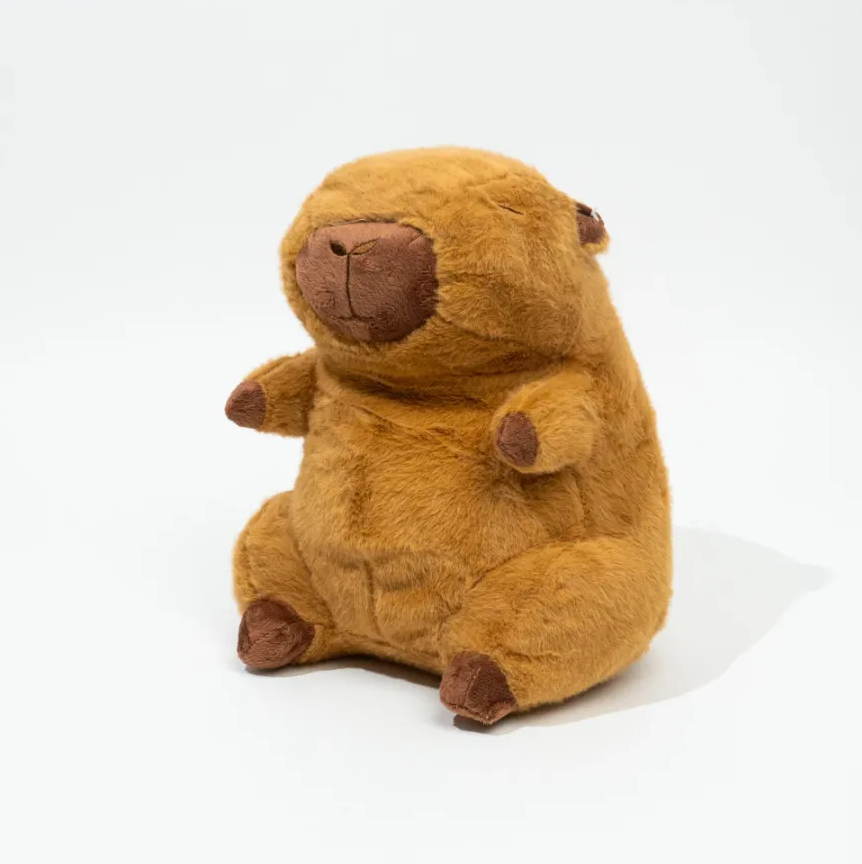 Игрушка мягкая Капибара микс 30 см