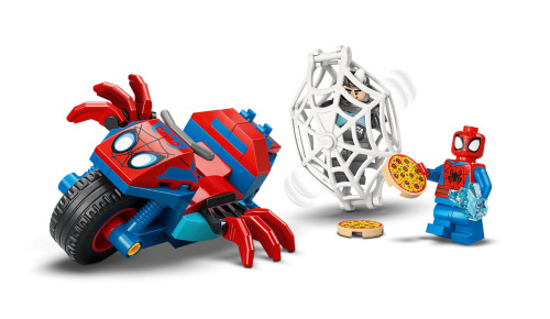 LEGO MARVEL SPIDEY PE MOTOCICLETA VS RHINO, 11206