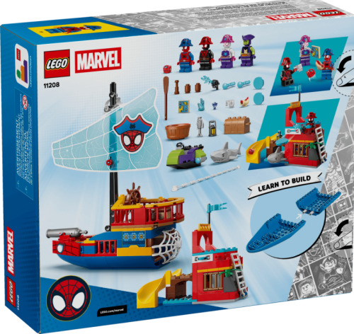 LEGO Marvel Пиратский корабль команды Человека-паука, 11208