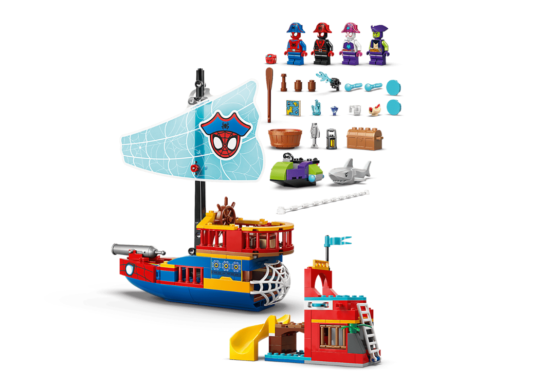 LEGO Marvel Пиратский корабль команды Человека-паука, 11208