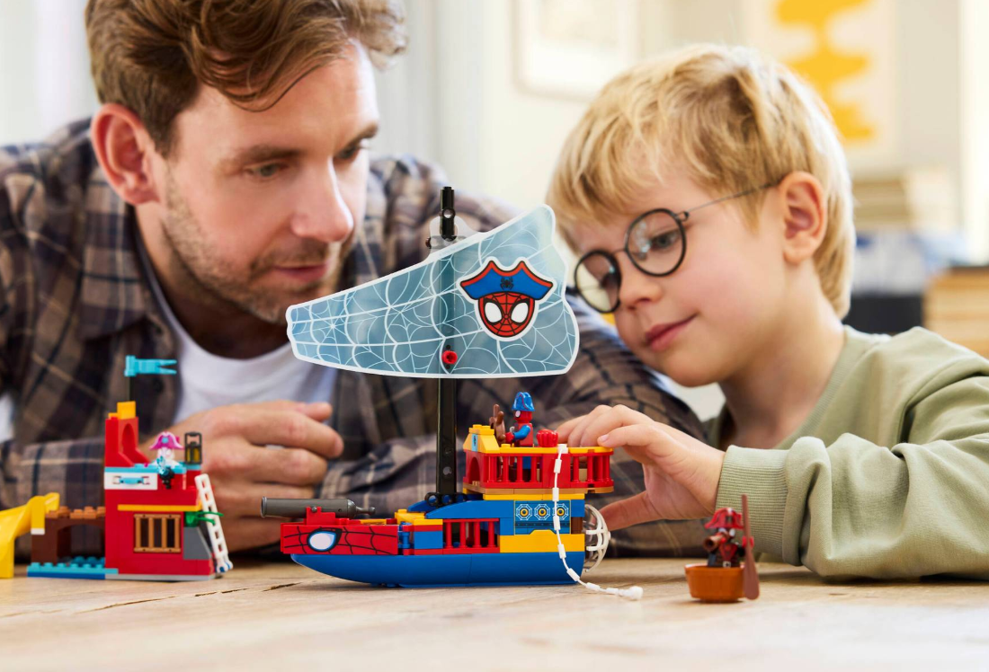 LEGO Marvel Пиратский корабль команды Человека-паука, 11208