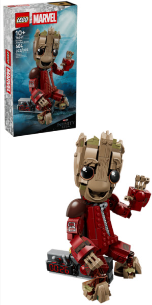 LEGO Marvel Грут в комбинезоне Опустошителей, 76341