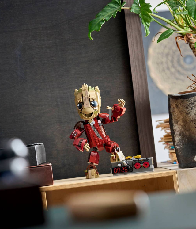 LEGO Marvel Грут в комбинезоне Опустошителей, 76341