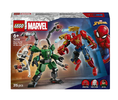 LEGO Marvel Человек паук против Доктора Осьминога, 76338