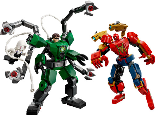 LEGO MARVEL BATALIA ROBOTILOR OMUL PAIANJEN VS DOC OCK, 76338