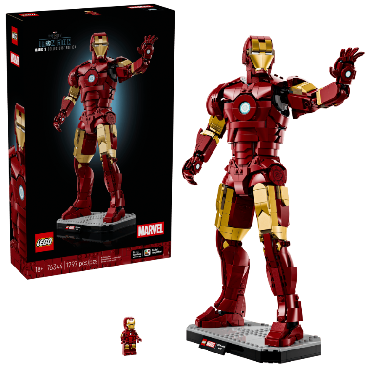 LEGO MARVEL EDITIA DE COLECTIE IRON MAN, 76344