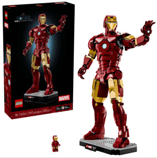 LEGO MARVEL EDITIA DE COLECTIE IRON MAN, 76344