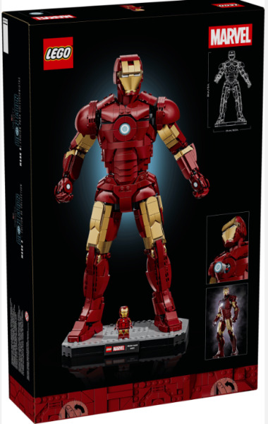 LEGO MARVEL EDITIA DE COLECTIE IRON MAN, 76344