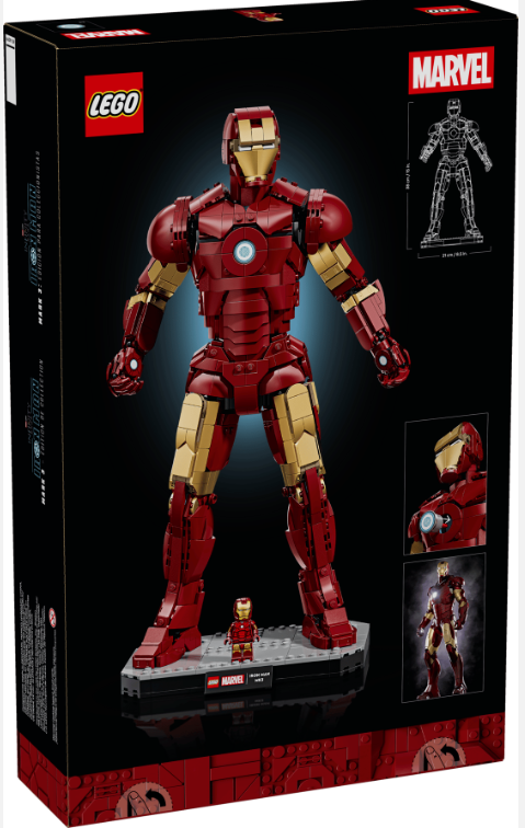 LEGO MARVEL EDITIA DE COLECTIE IRON MAN, 76344
