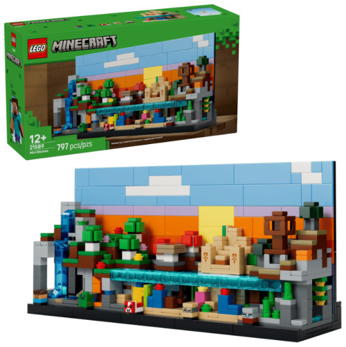 LEGO MINECRAFT MINIBIOMURI, 21589