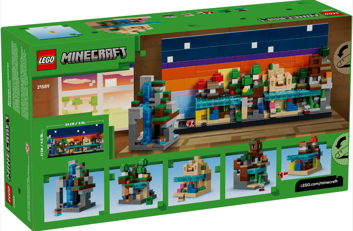 LEGO MINECRAFT MINIBIOMURI, 21589