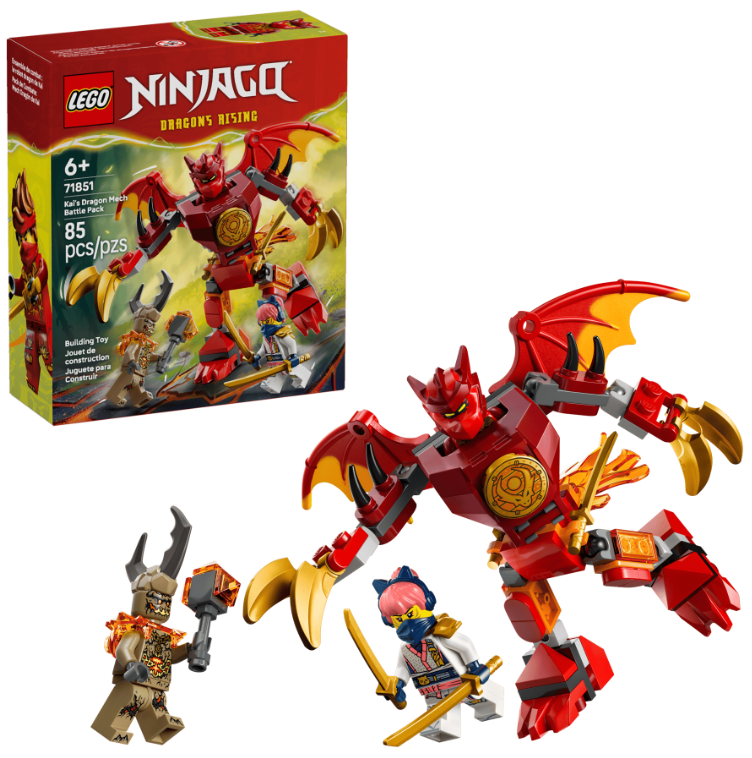 LEGO Ninjago Робот-дракон Кая,  71851