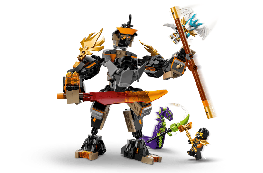 LEGO Ninjago Робот заданий Коула и дракон Зейна, 71854