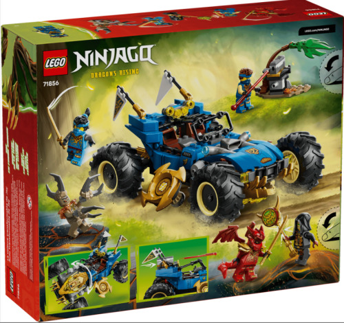 LEGO NINJAGO MASINA TRANSFORMABILA A LUI JAY, 71856