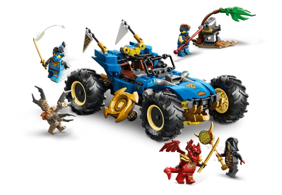 LEGO NINJAGO MASINA TRANSFORMABILA A LUI JAY, 71856