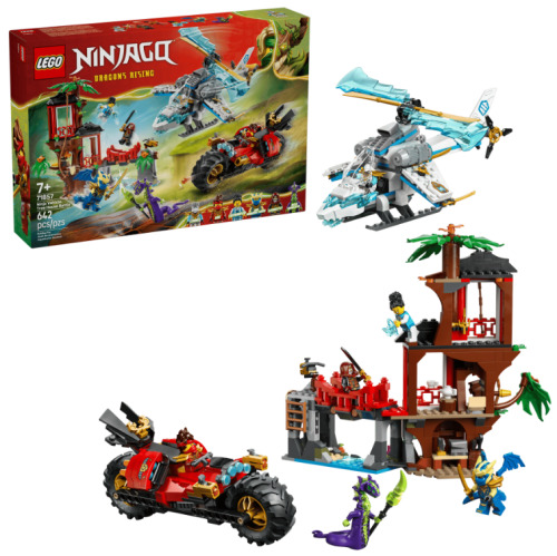 LEGO Ninjago Битва в домике на дереве с магинами ниндзя, 71857