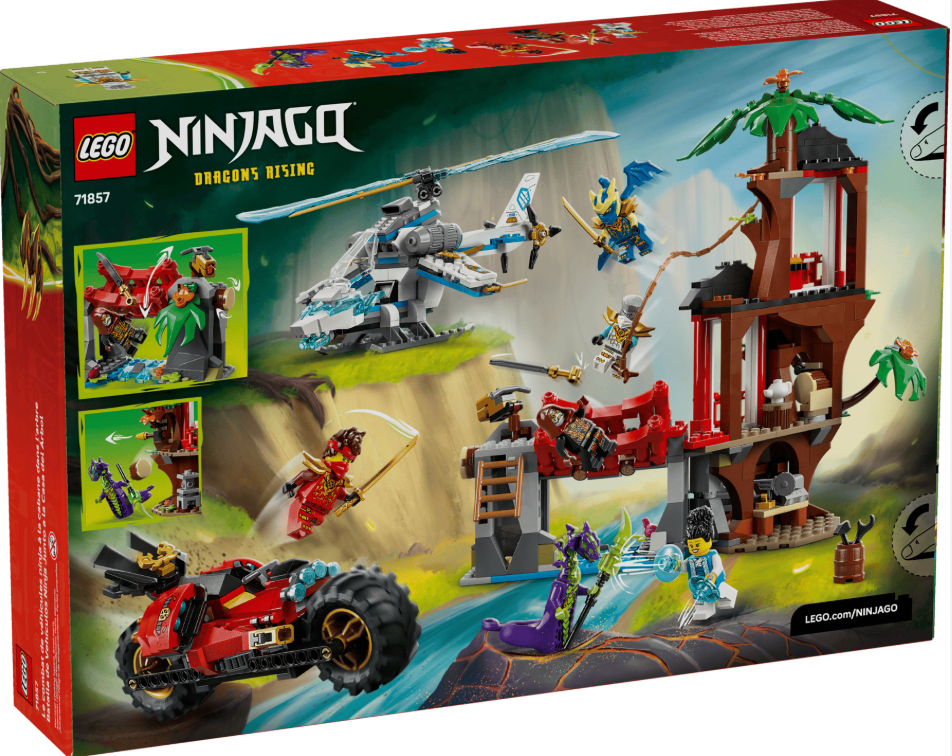LEGO Ninjago Битва в домике на дереве с магинами ниндзя, 71857