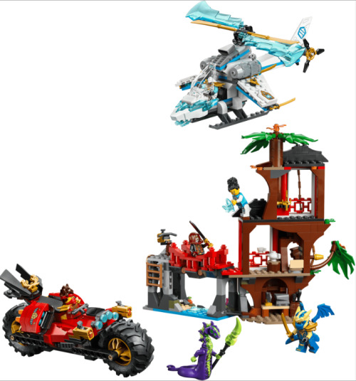 LEGO Ninjago Битва в домике на дереве с магинами ниндзя, 71857