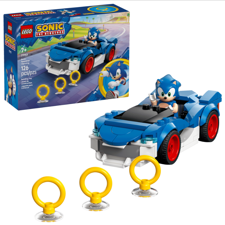LEGO Sonic Соник спидстер Молния, 77117
