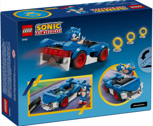 LEGO Sonic Соник спидстер Молния, 77117