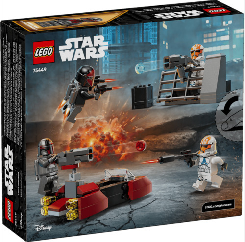 LEGO Star Wars Боевой набор Осада Мандалора, 75449