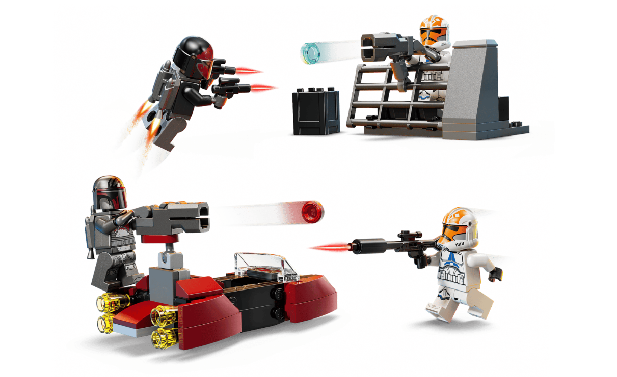 LEGO STAR WARS PACHET DE LUPTA ASEDIUL DE PE MANDALORE, 75449