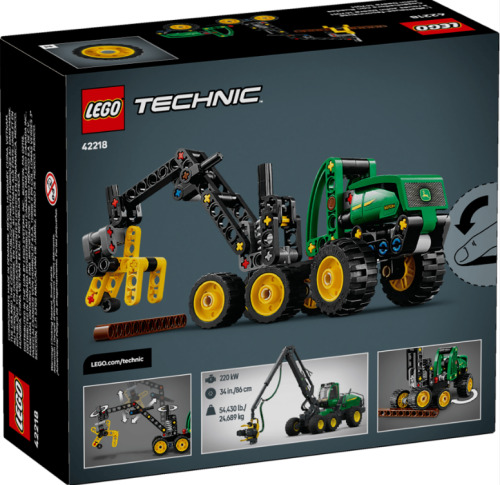 LEGO Technic Колесный комбайн John Deere,  42218