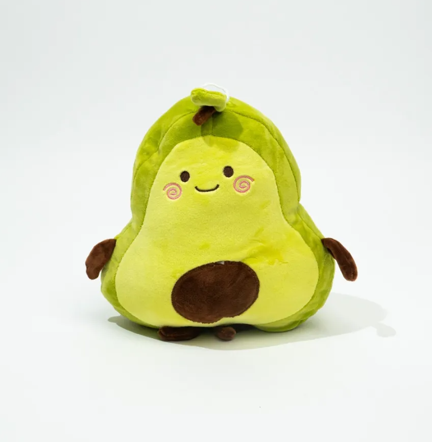 Игрушка мягкая авокадо+пик (25 см)