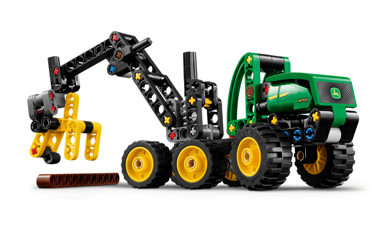 LEGO TECHNIC UTILAJ DE TAIAT SI STIVUIT COPACI JOHN DEERE 1470H, 42218