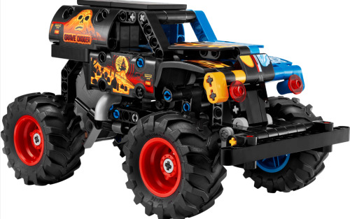 LEGO TECHNIC MONSTER JAM GRAVE DIGGER FOC SI GHEATA, 42219