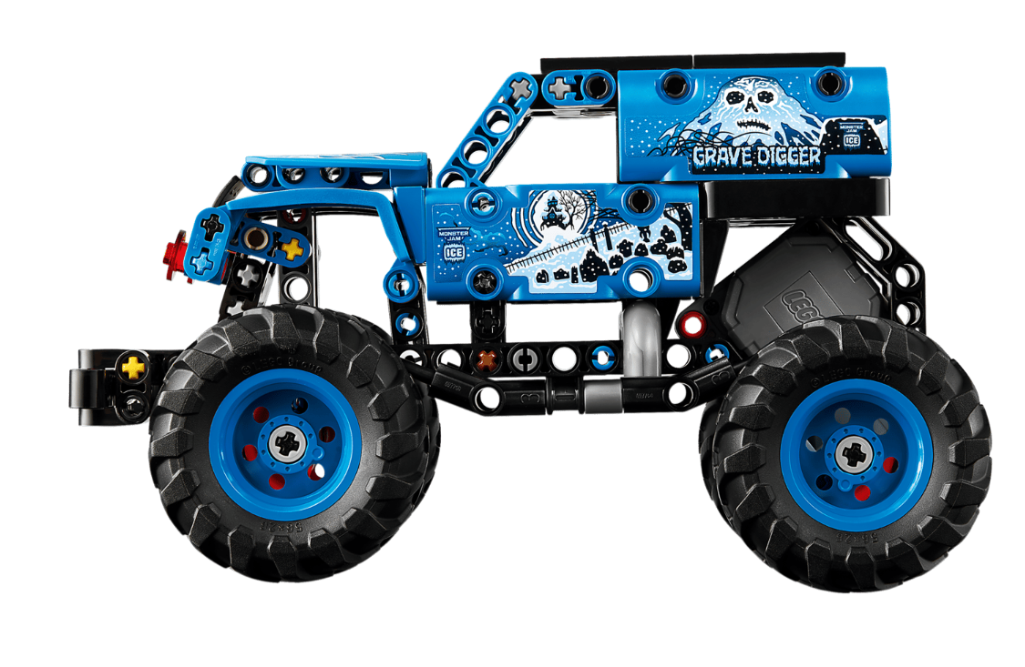 LEGO TECHNIC MONSTER JAM GRAVE DIGGER FOC SI GHEATA, 42219