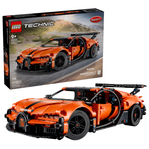 LEGO Technic Гиперкар Bugatti Chiron Pur Sport, 42222