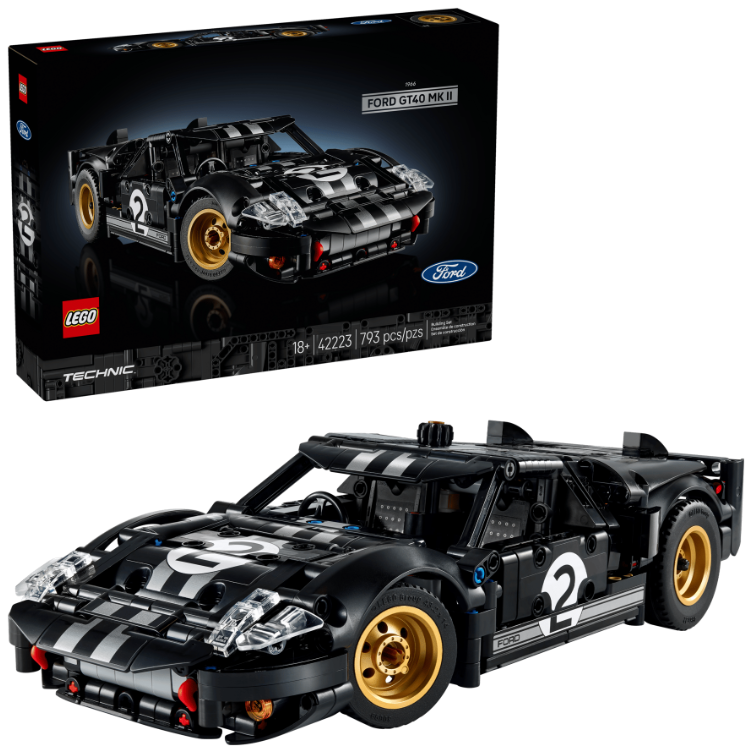 LEGO Technic Гоночный автомобиль Ford GT40 MKII 1966, 42223