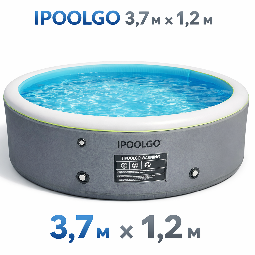 Piscina gonflabila  3,7m * H 1,2m IPoolGo