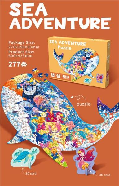 Puzzle Balena, 277 piese, 88920