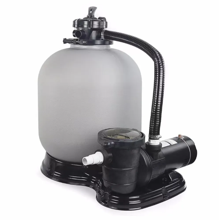 Filtru cu nisip: 2300 gal/h (≈ 8 700 l/h)