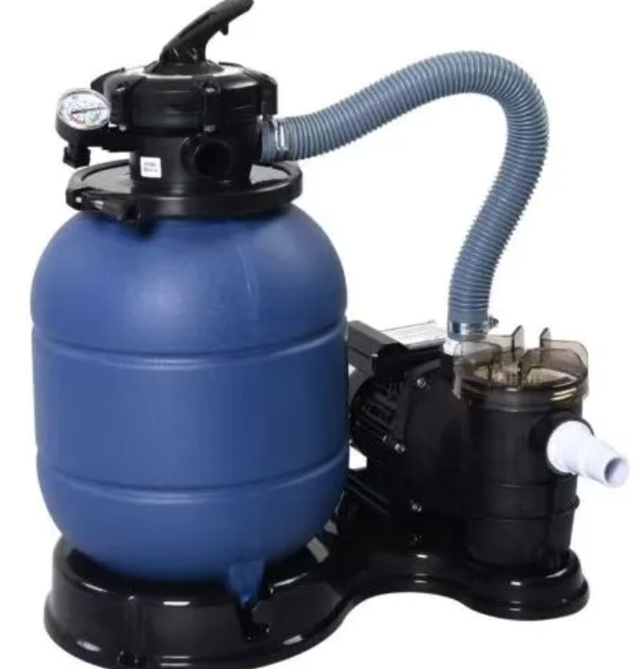 Filtru cu nisip: 2300 gal/h (≈ 8 700 l/h)