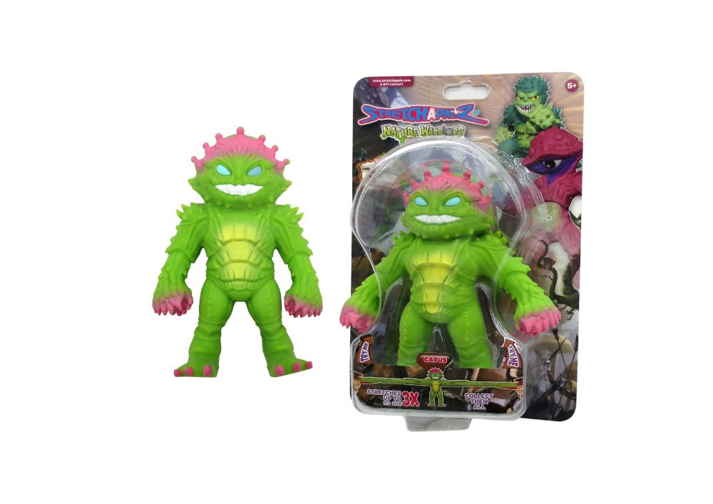 Игрушка-тянучка "Стрейчапалз" 14см, серия  Nature Warriors (Нейчер вориерс),  289732