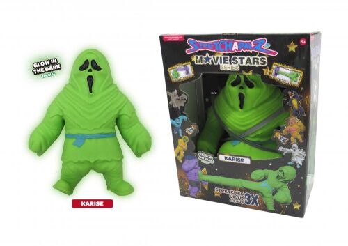 Jucarie extensibilă STRETCHAPALZ , 24 cm,  Movie Stars (Kariz, lumină în întuneric), 466999