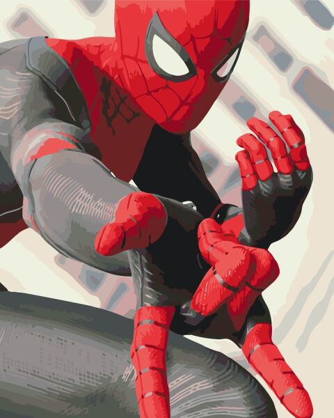 Pictura pe numere „Om Paianjen” 40*50 cm Origami, LW3054