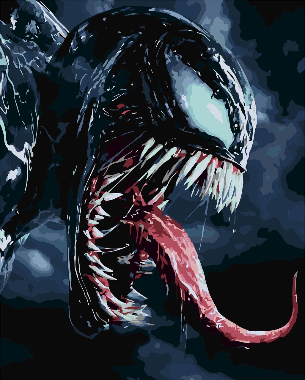 Pictura pe numere „Marvel Venom” LW 3112 40*50 cm Origami, LW3112