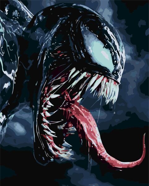 Pictura pe numere „Marvel Venom” LW 3112 40*50 cm Origami, LW3112