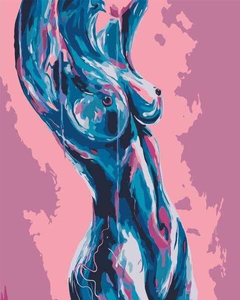 Pictura pe numere „18+. Corp feminin” 40*50 cm Origami, LW3403