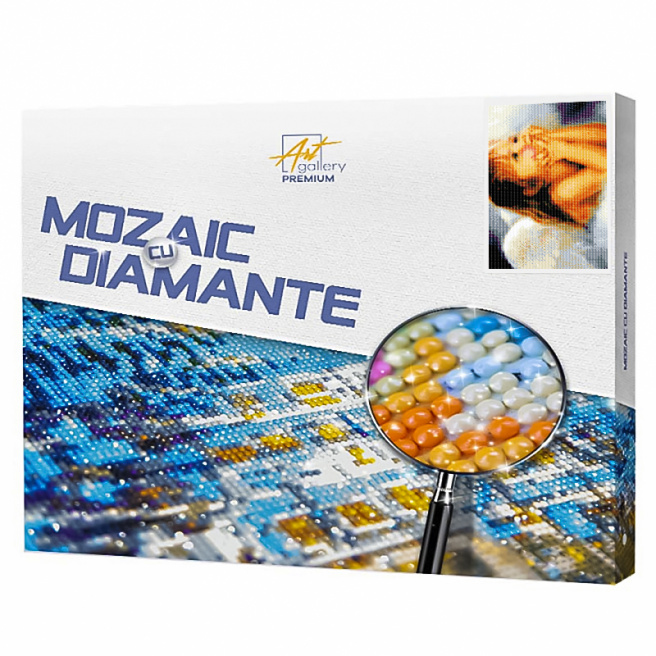 Mozaic cu diamante ,,Îngeraș drăguț,, 40x50 cm, GA71773