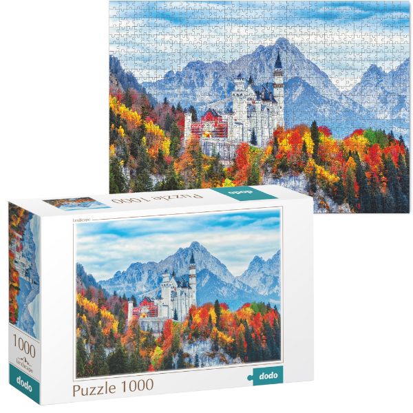 Puzzle ” Castelul Neuschwanstein. Germania”, seria Peisaje 301169