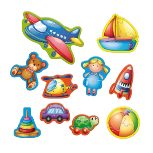 Пазл «Игрушки», (рум.), Smile Games NOR5342