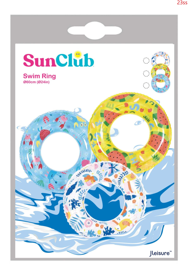 Детский надувной круг Φ60cm, 35011